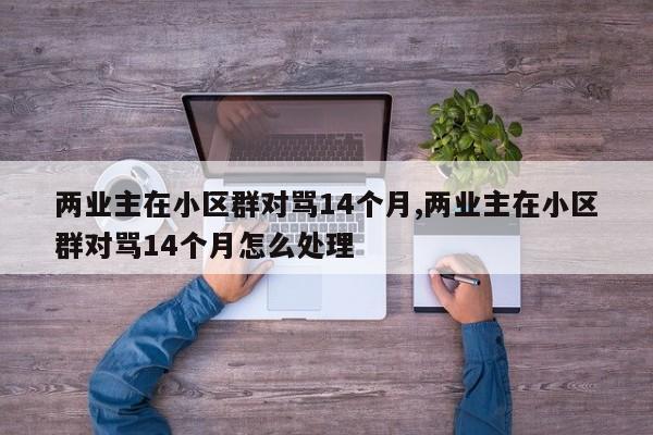两业主在小区群对骂14个月,两业主在小区群对骂14个月怎么处理