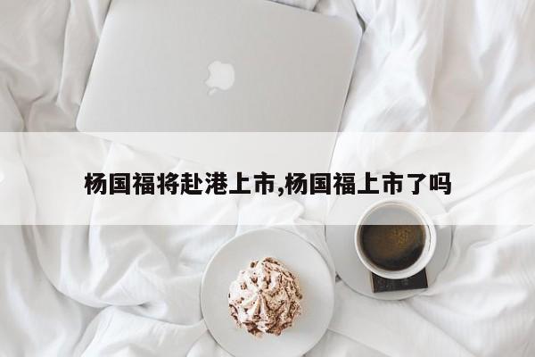 杨国福将赴港上市,杨国福上市了吗