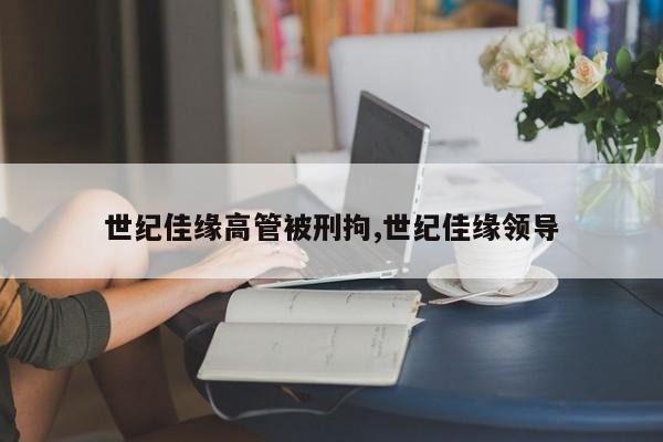 世纪佳缘高管被刑拘,世纪佳缘领导