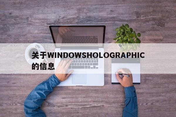 关于WINDOWSHOLOGRAPHIC的信息
