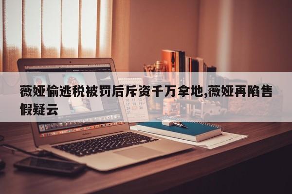 薇娅偷逃税被罚后斥资千万拿地,薇娅再陷售假疑云