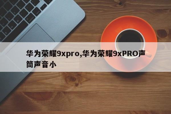 华为荣耀9xpro,华为荣耀9xPRO声筒声音小