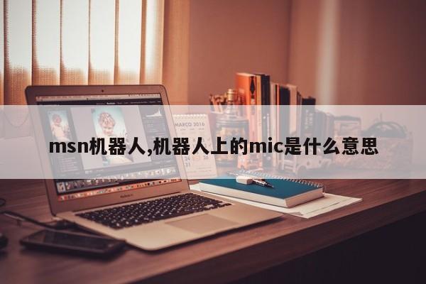 msn机器人,机器人上的mic是什么意思