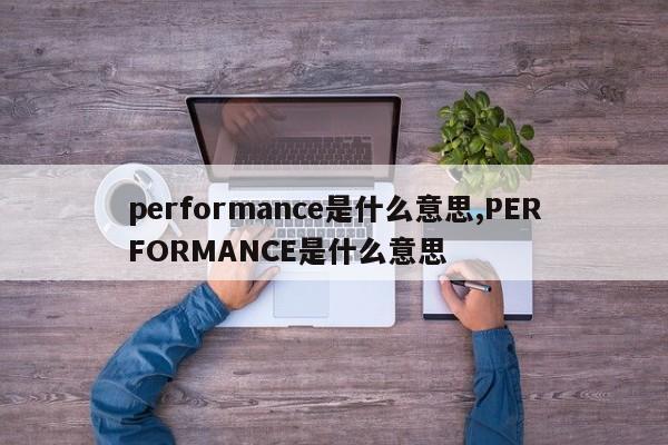 performance是什么意思,PERFORMANCE是什么意思